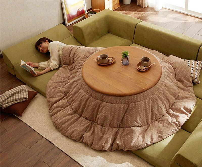japanese kotatsu sofa bed
