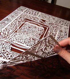 Paper cut art by Elaine Penwell