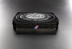 Domino's handmade pizza box design