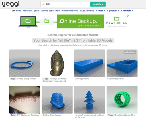 10 websites for finding free models 3D printing
