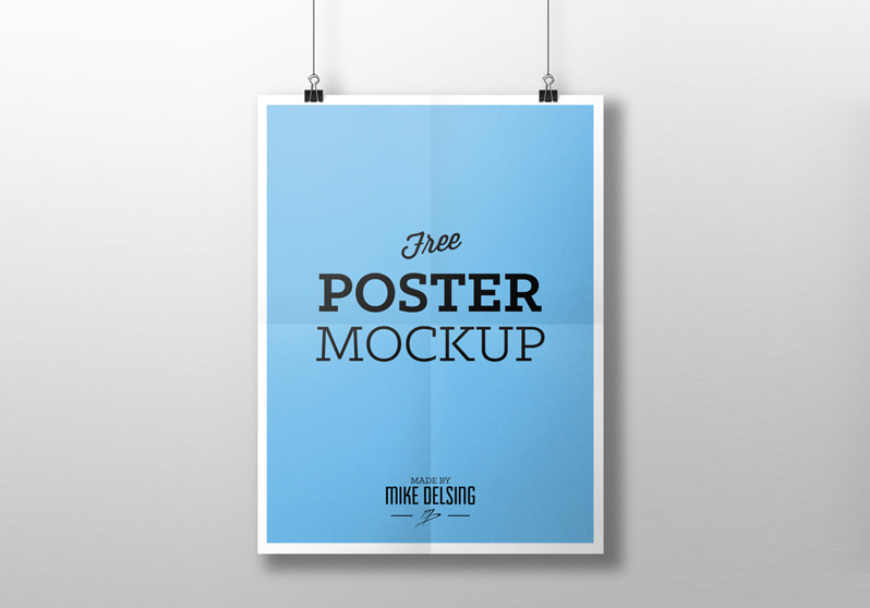21 free PSD mockups to present any kind of print design