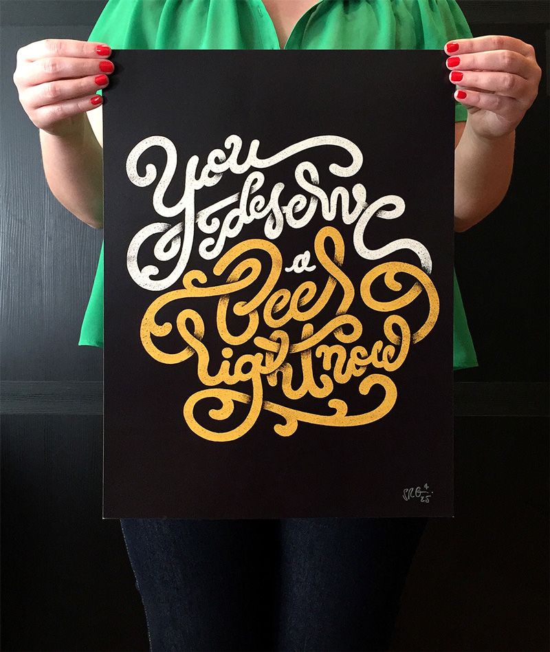 A collection of beautiful type and lettering samples