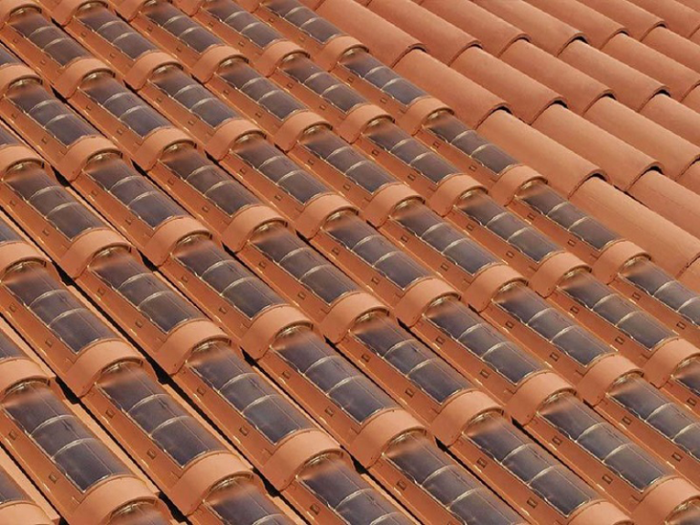 Catch the sun's energy with these solar roof tiles