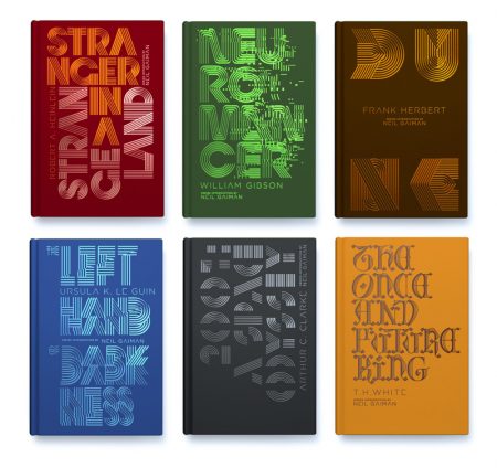 Penguin Galaxy covers by Alex Trochut