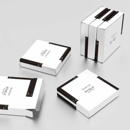 Gorgeous packaging for Marais Piano cakes