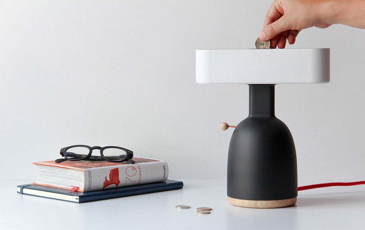 DINA: the lamp you need to pay to get some light