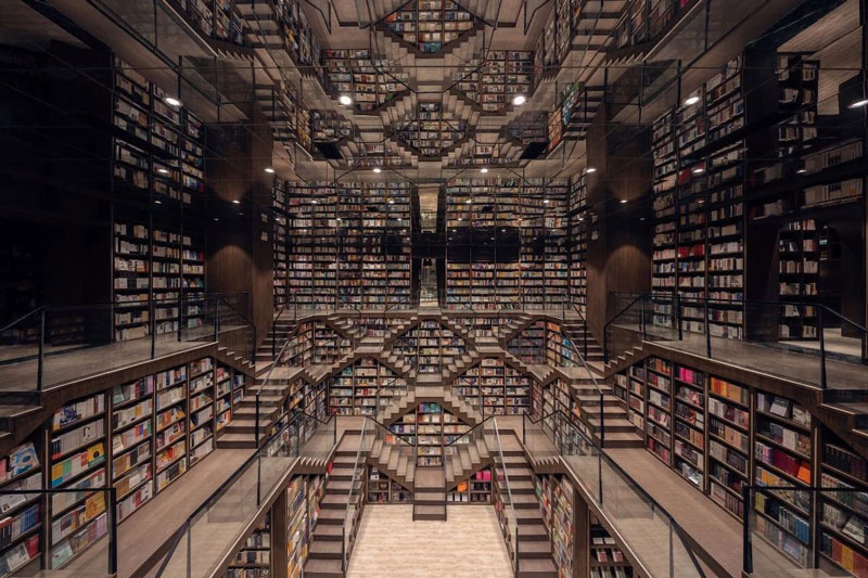 In this Shanghai Bookstore, Searching a Book Becomes a Psychedelic ...